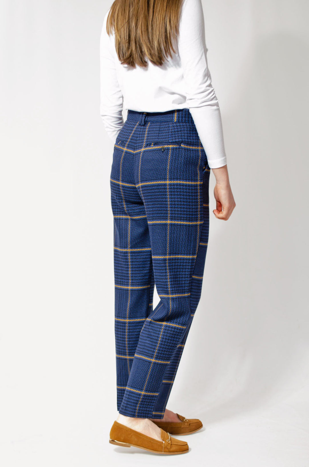 Tartan Check Smart Trousers