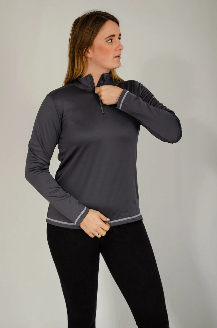 Dare2B Quarter Zip Sports Fleece Top