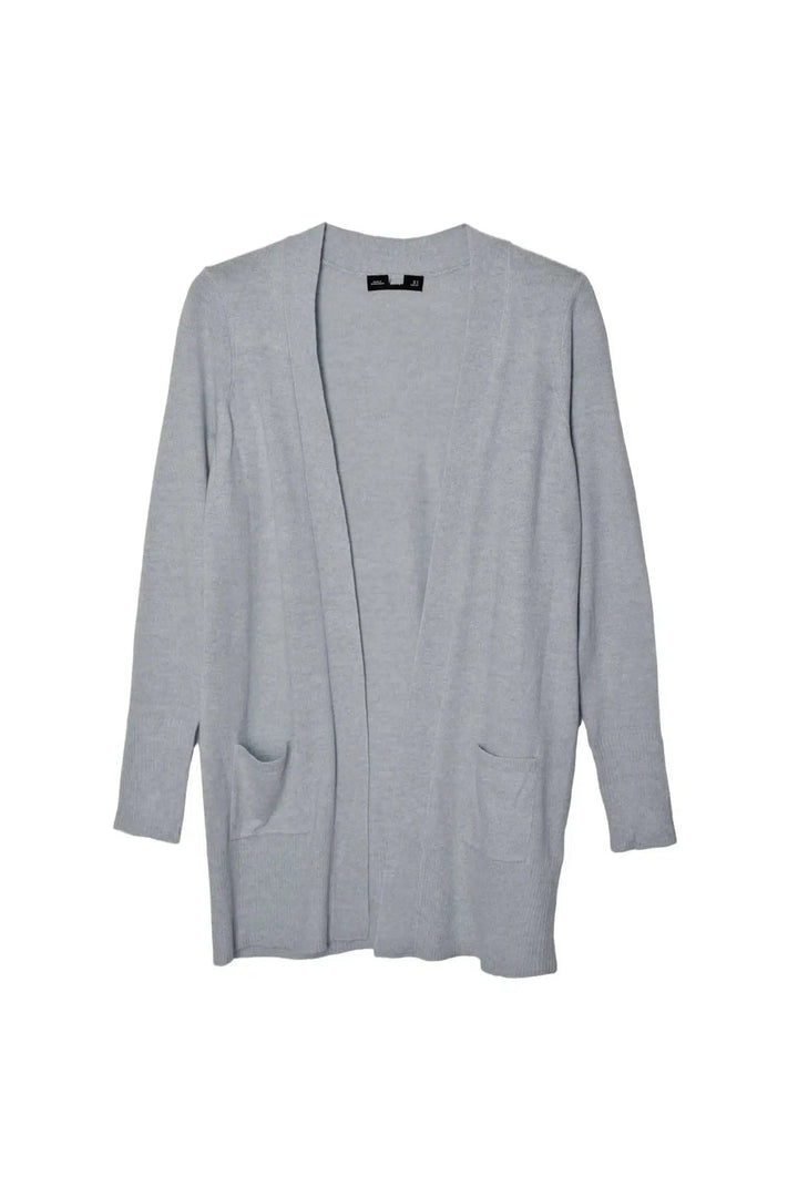 Secret Label Fine Knit Long Pocket Cardigan Grey / 8