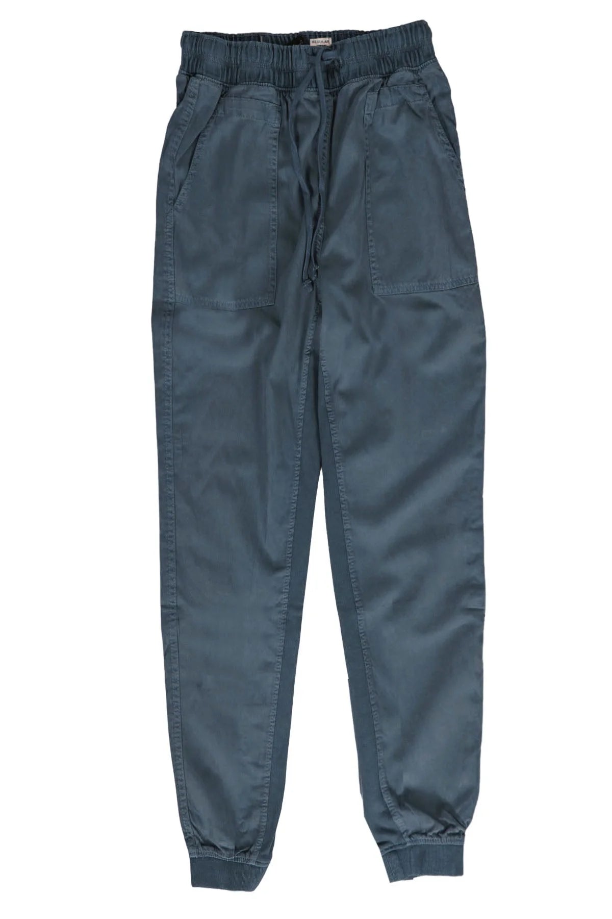 Navy - Ankle Cuff Jogger Pants