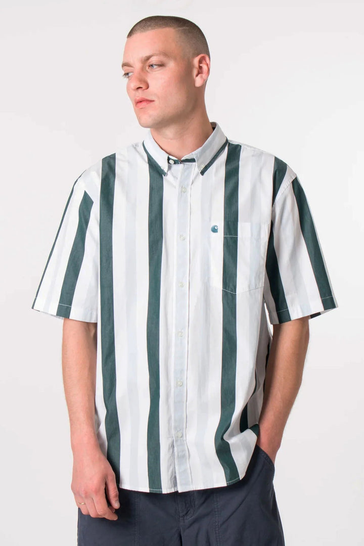 Elcano Stripe Short Sleeve Shirt