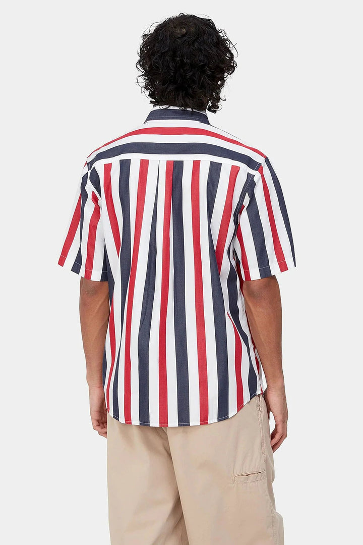 Elcano Stripe Short Sleeve Shirt