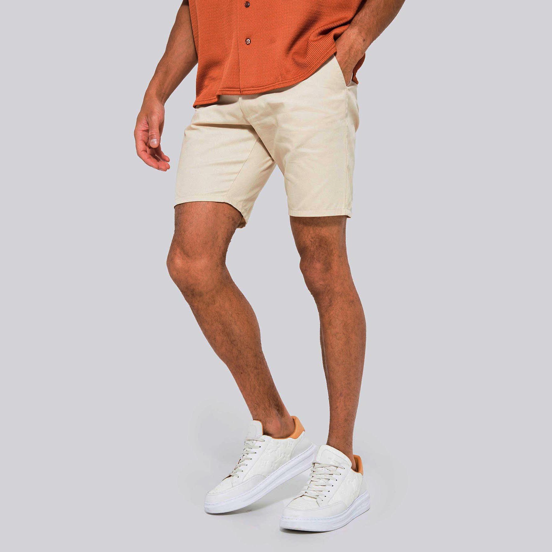 Mens slim fit 2025 chino shorts