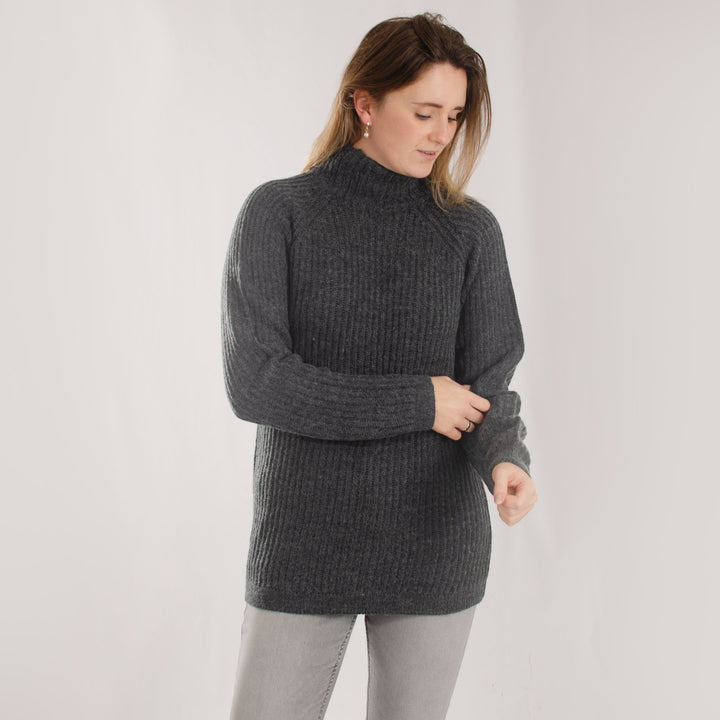 Ribbed Fisherman Jumper