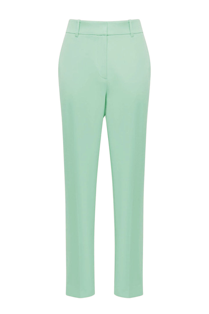 'Ember' Slim Fit High Rise Trousers