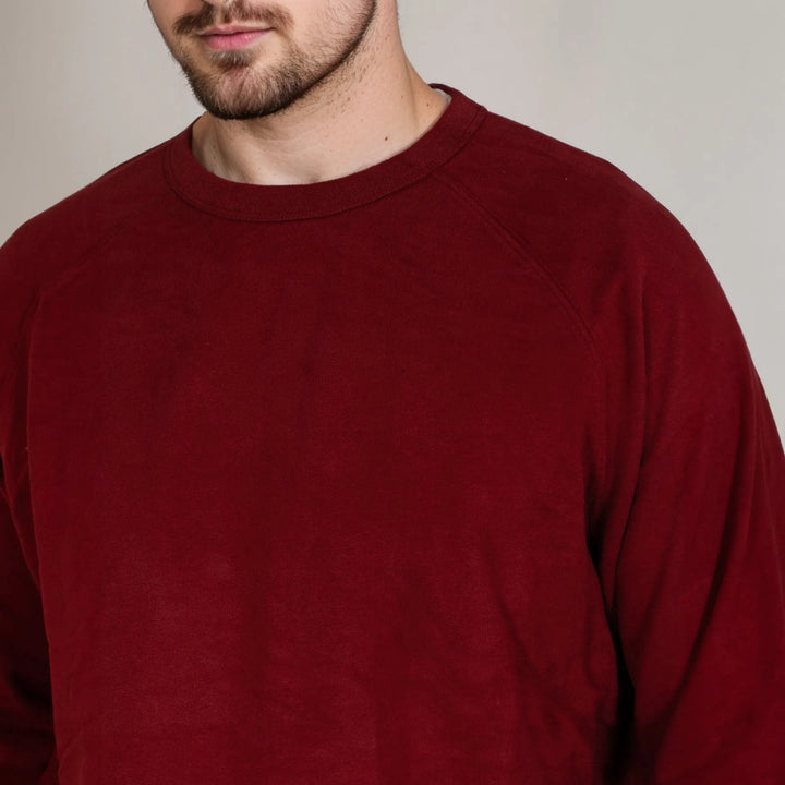 Mens Crew Neck Cotton Sweatshirt