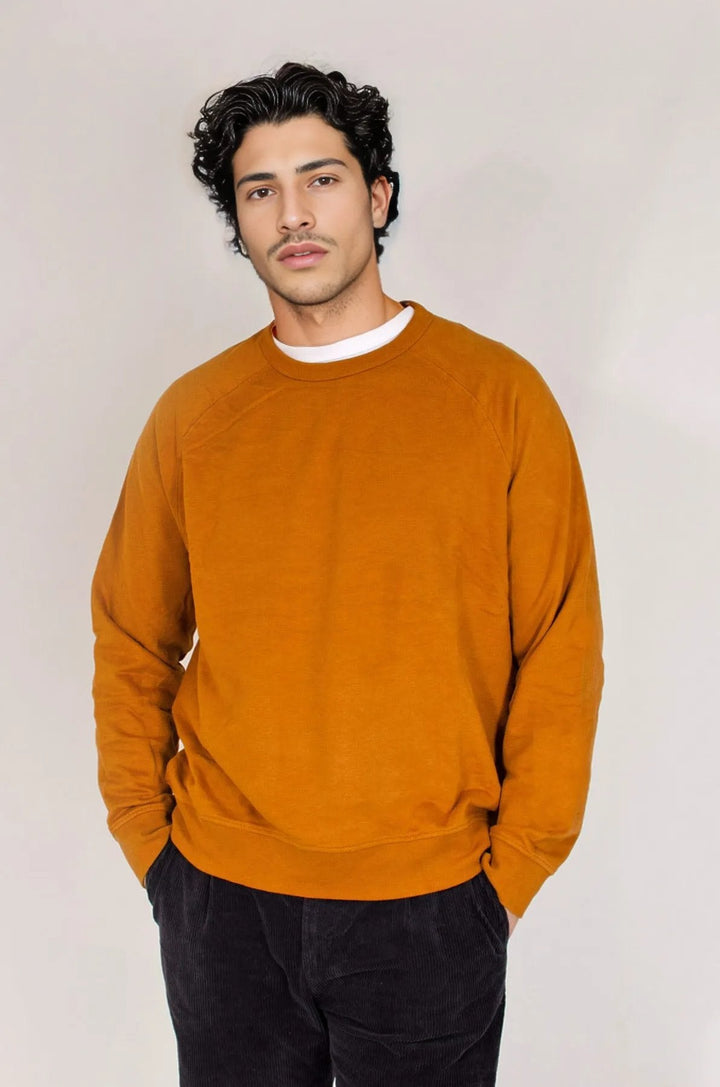 Mens Crew Neck Cotton Sweatshirt