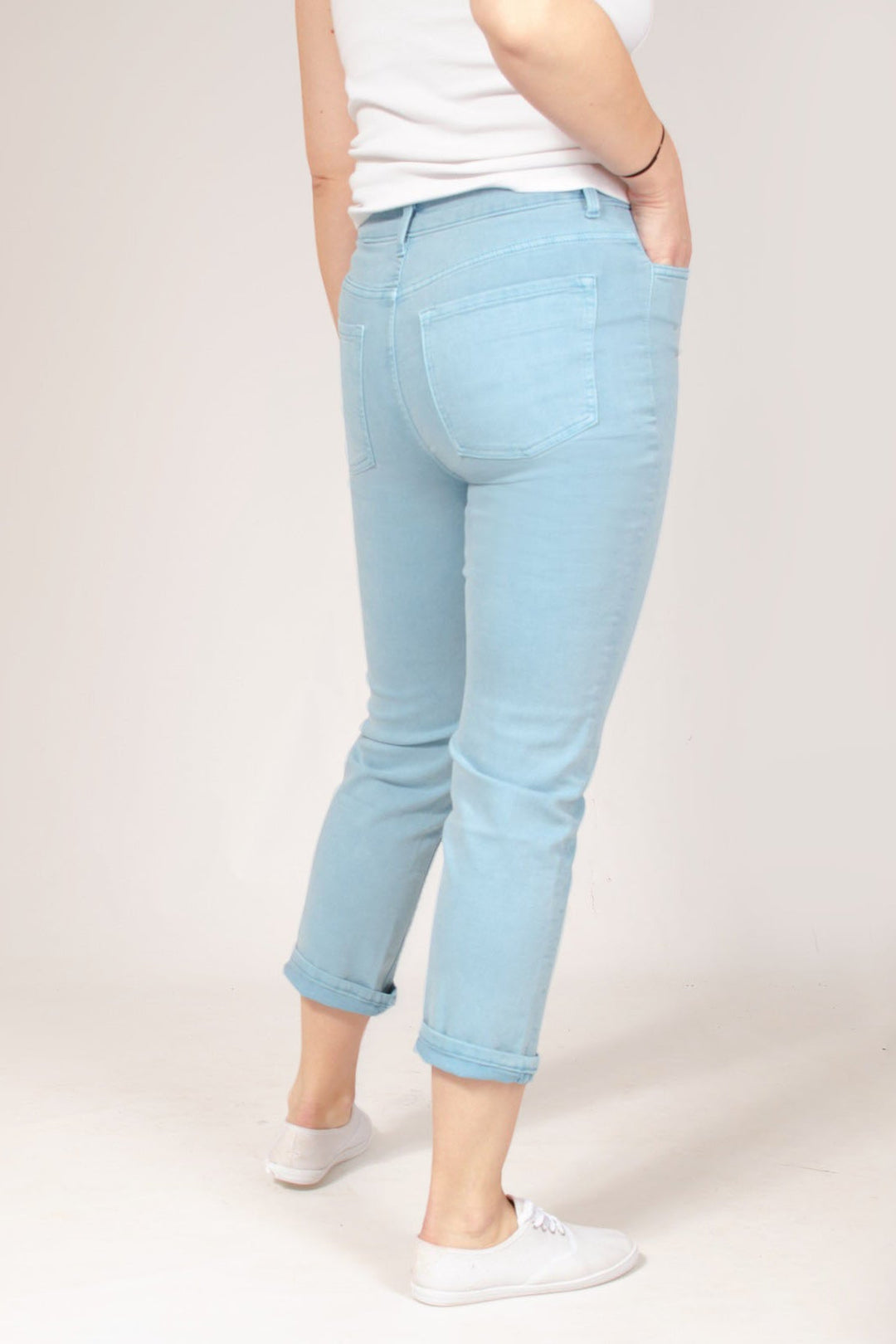 'The Harper' Cigarette Cropped Jeans