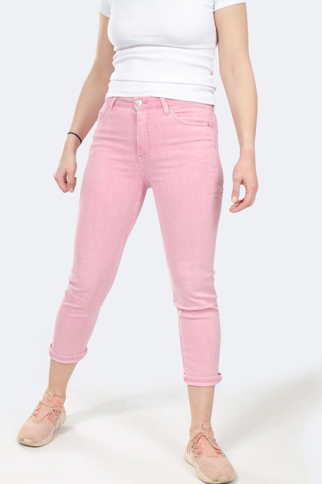 'The Harper' Cigarette Cropped Jeans