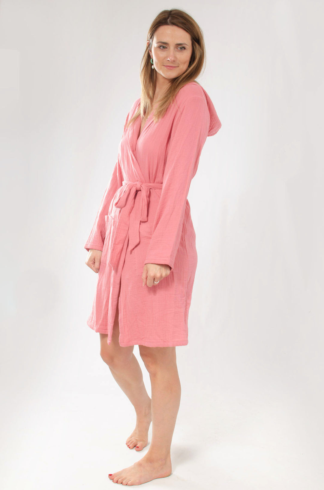 Lounge Edit Muslin Dressing Gown