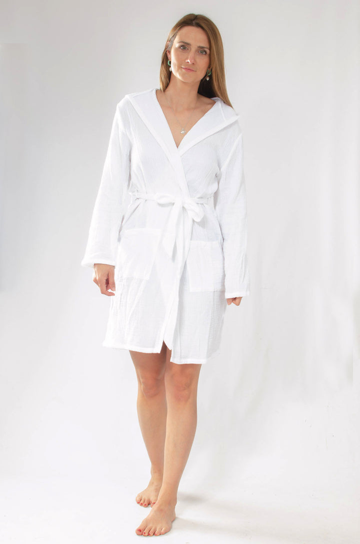 Lounge Edit Muslin Dressing Gown