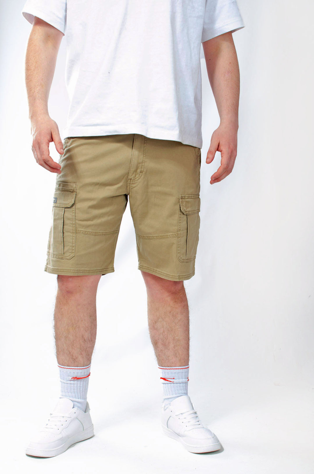 Mens Cotton Cargo Shorts