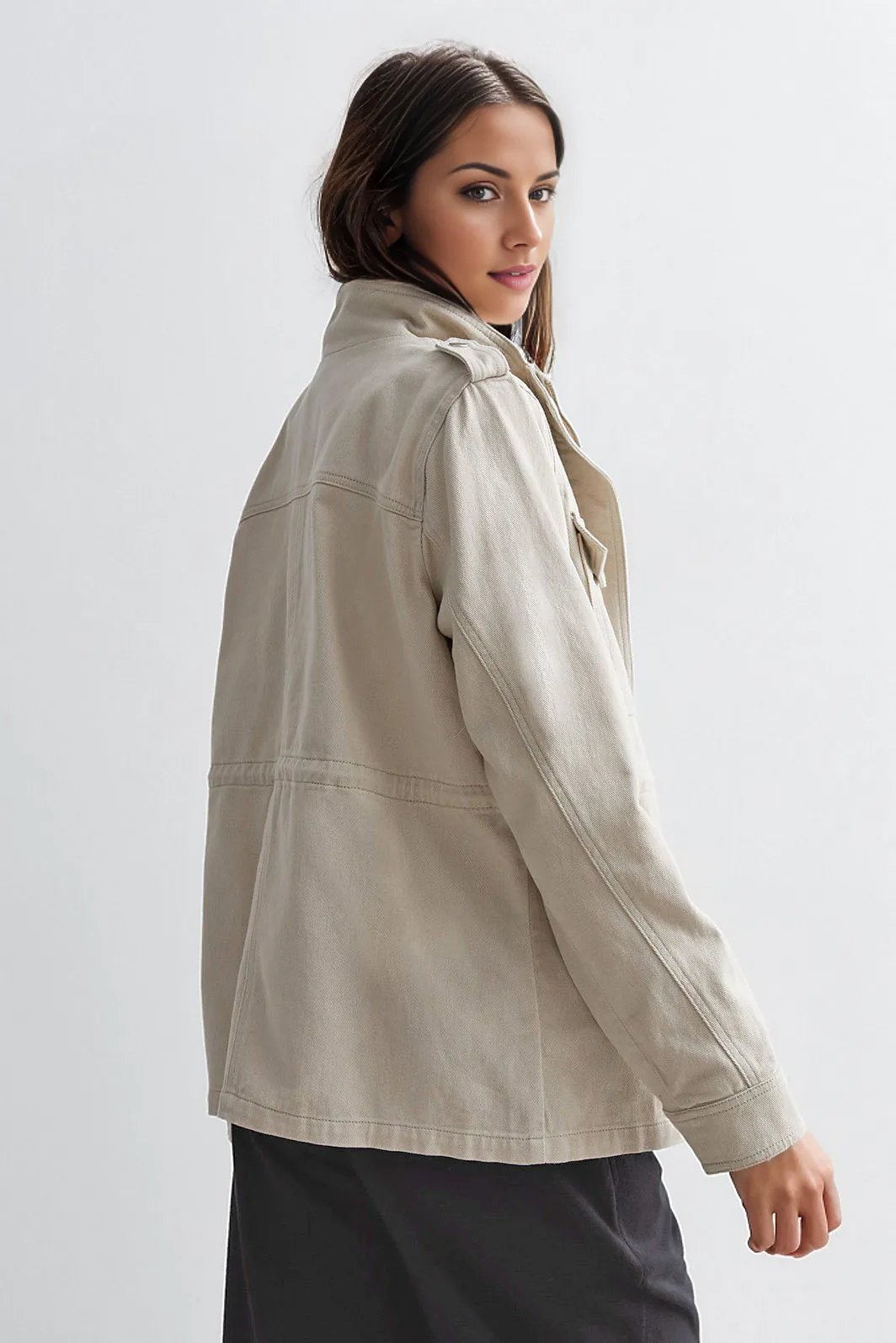 Canvas Military Jacket