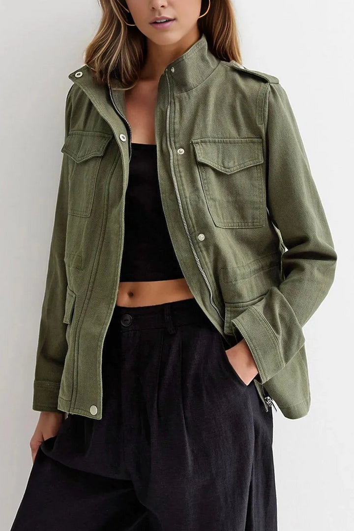 Canvas Military Jacket