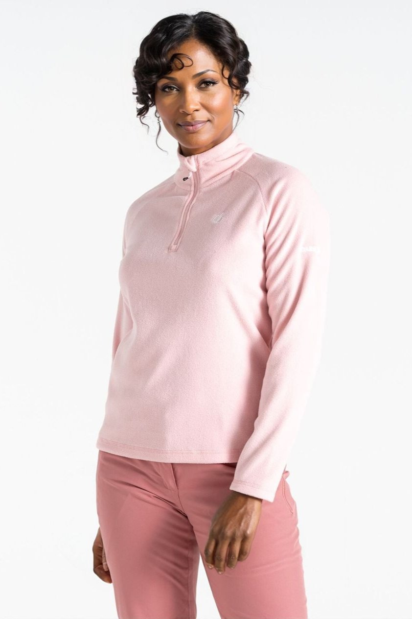 Zip Neck Fleece Top