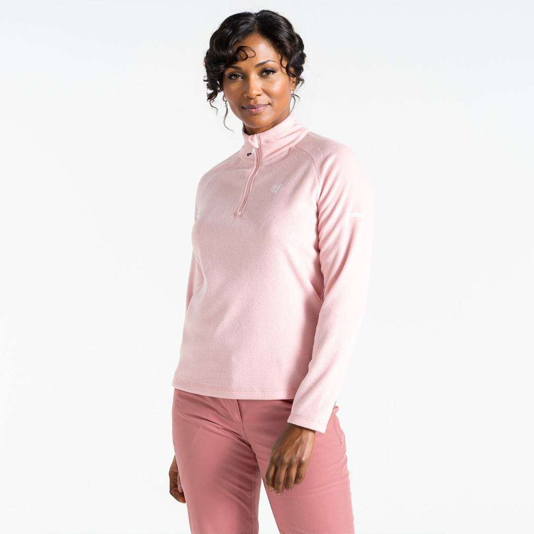 Zip Neck Fleece Top