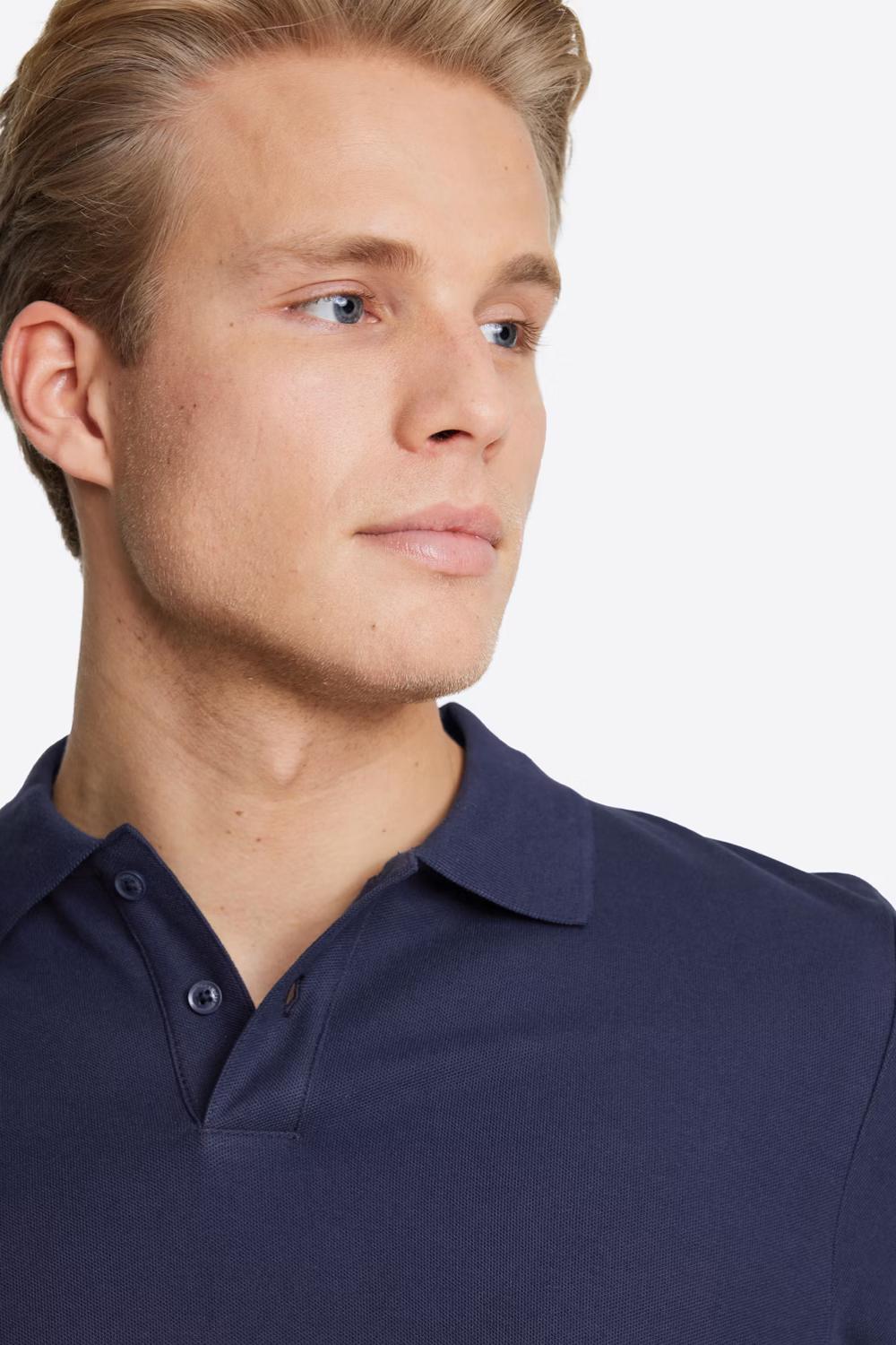 Cotton Pique Polo Shirt