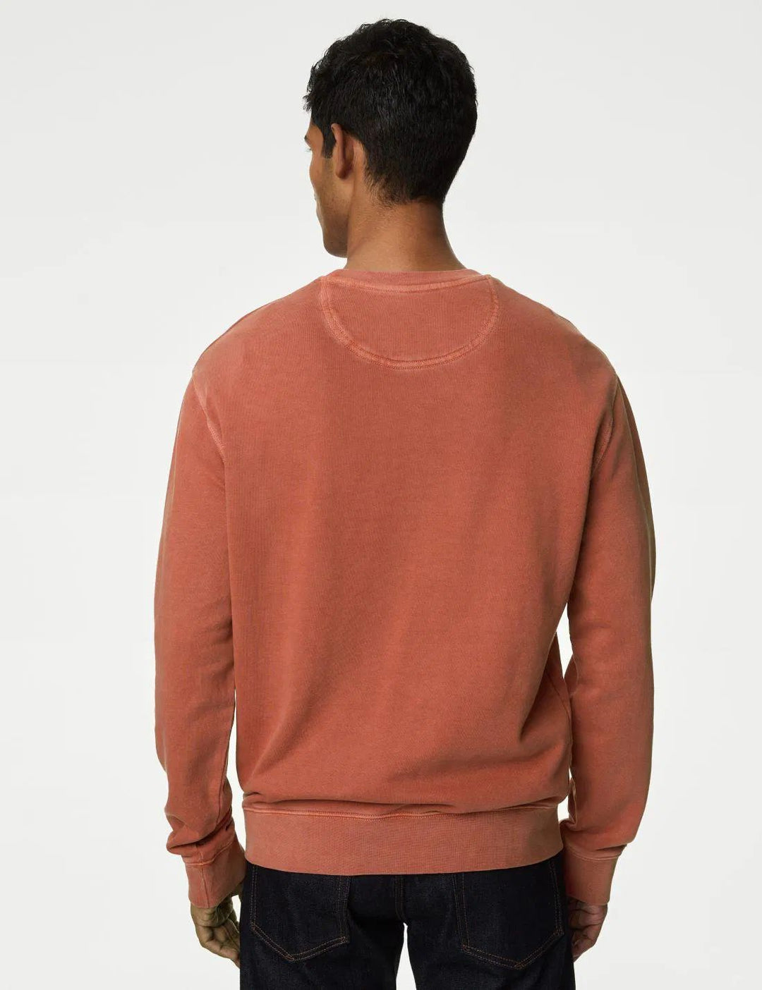 Pure Cotton Pocket Sweatshirt