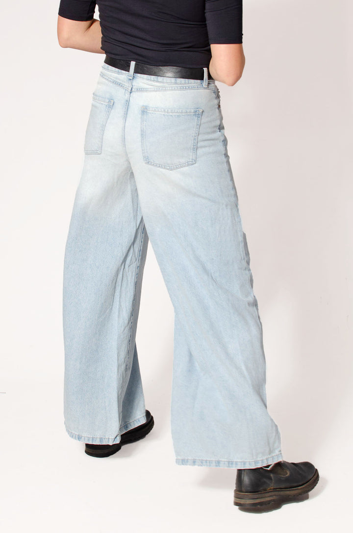 Denim Palazzo Jeans