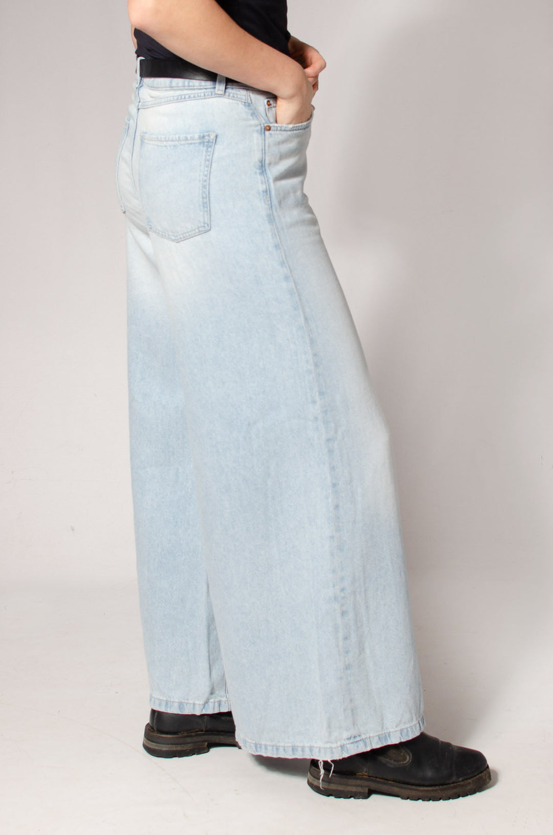 Denim Palazzo Jeans