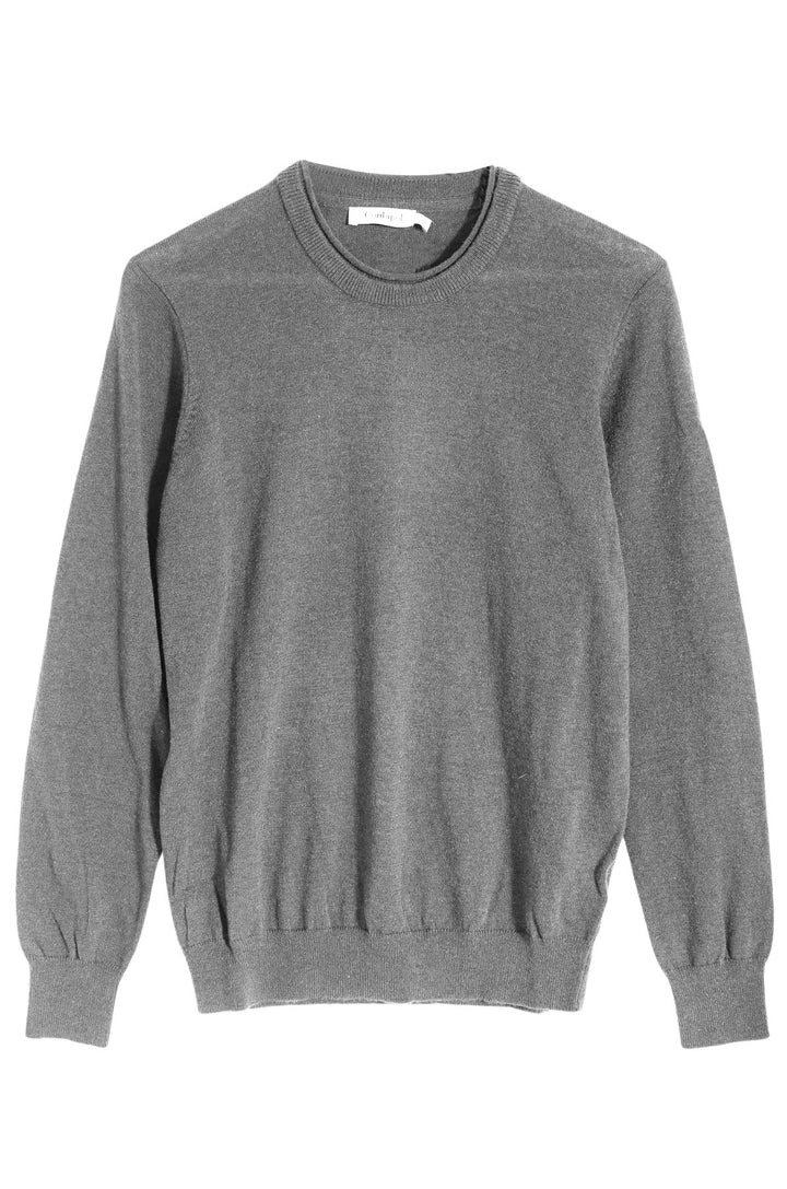 Italian Mens Lambswool Crew Neck Jumper