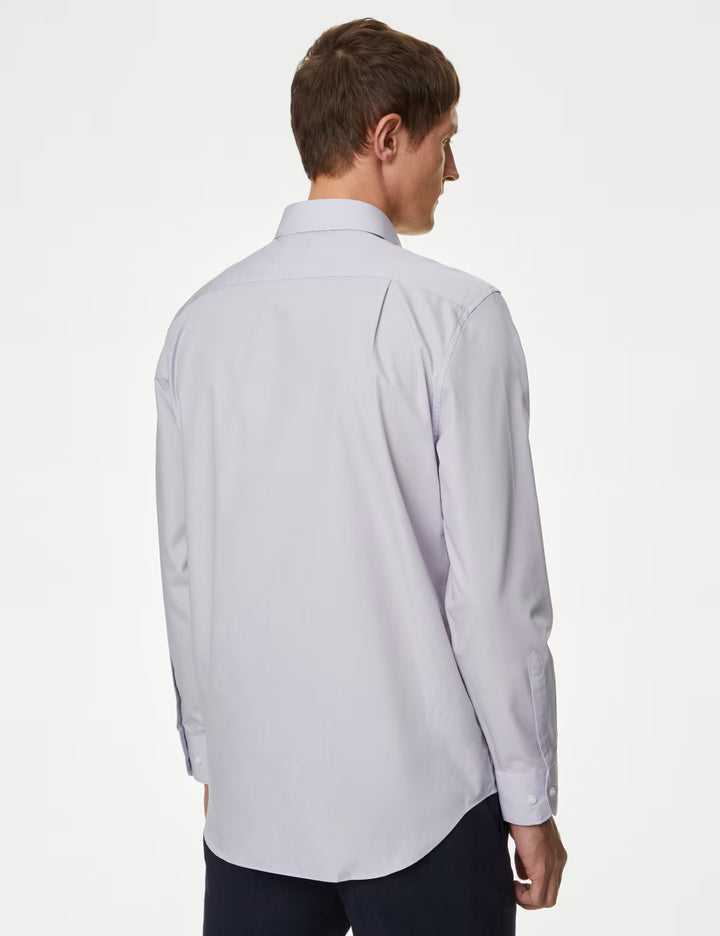 Mens easy-iron shirt with pocket