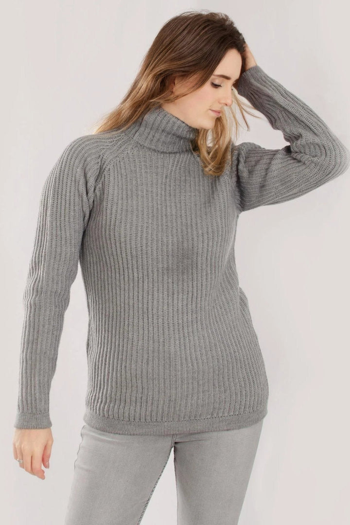 Ribbed Fisherman Jumper