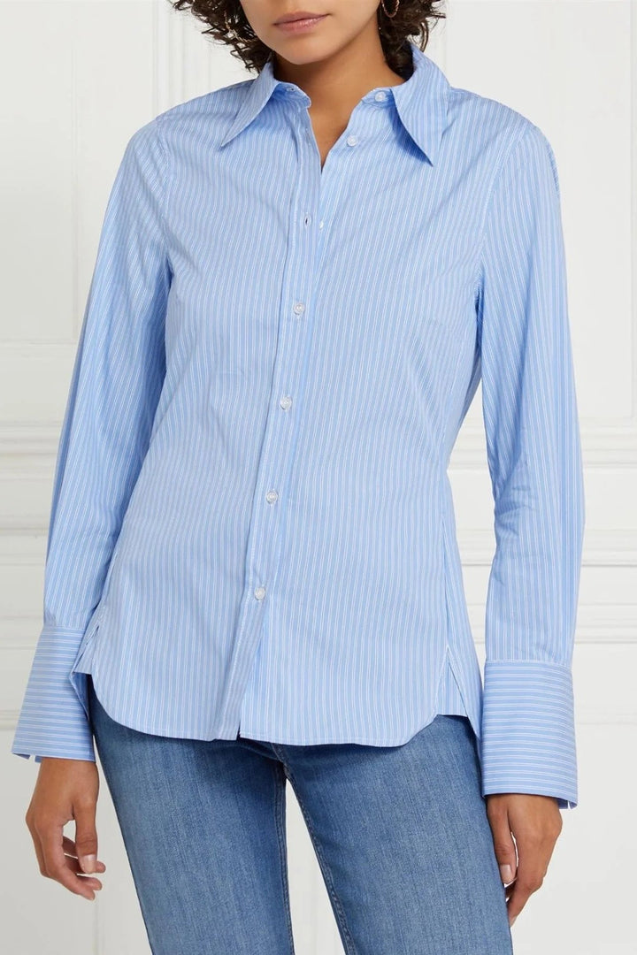 Deep Cuff Tailored Cotton Shirt