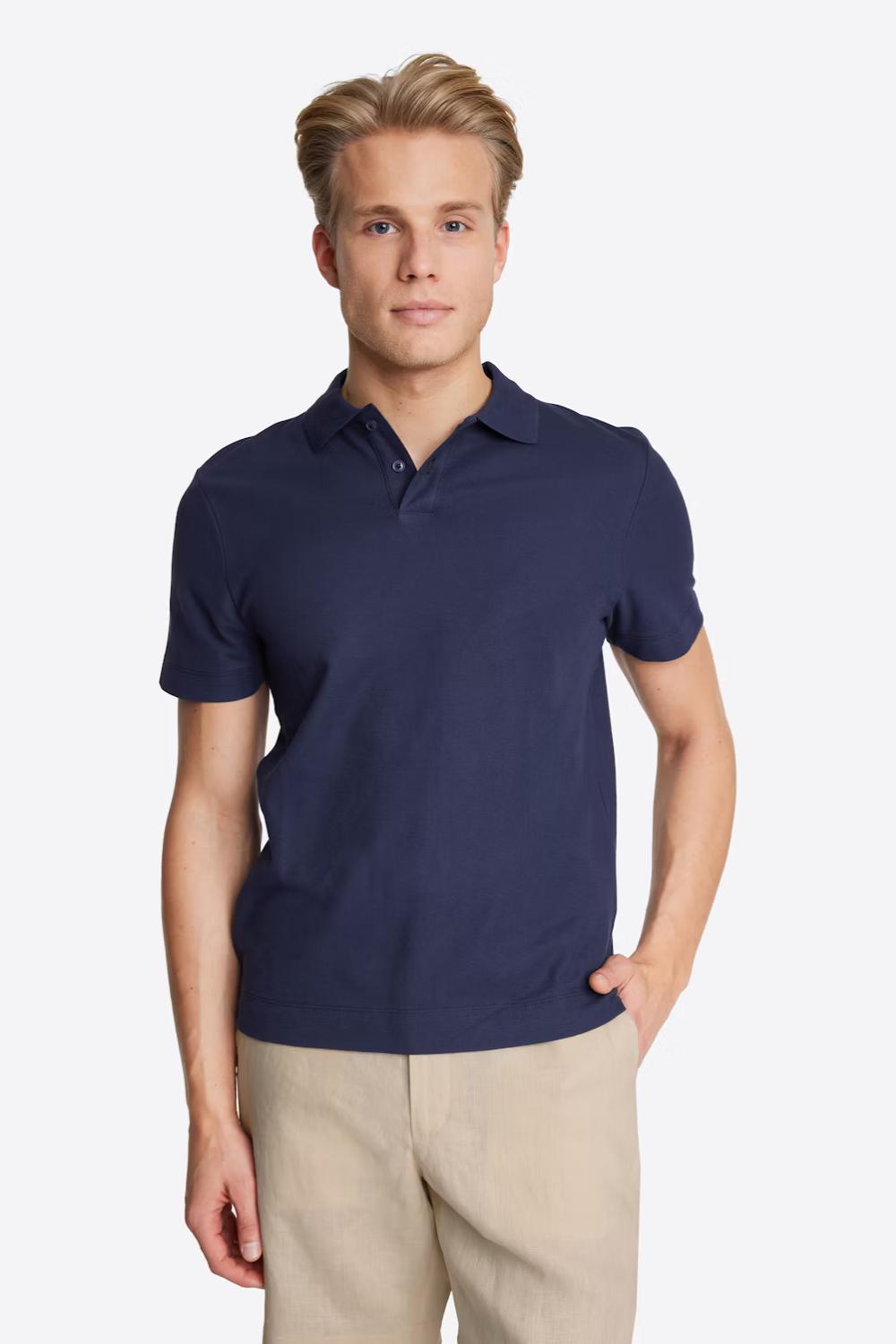 Cotton Pique Polo Shirt