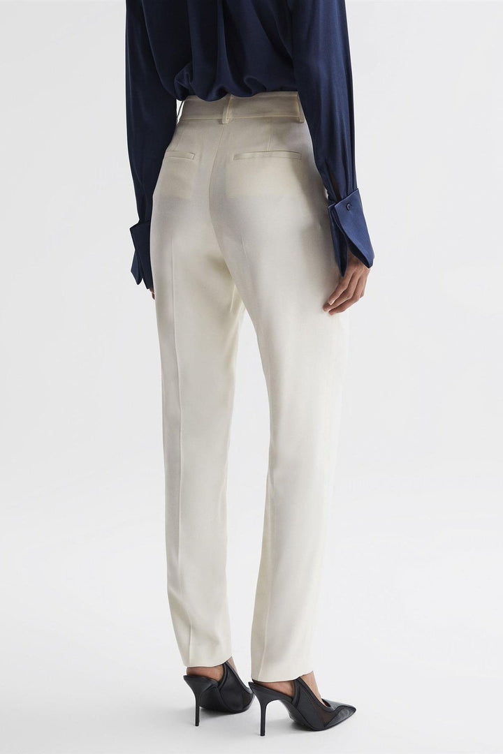 'Ember' Slim Fit High Rise Trousers