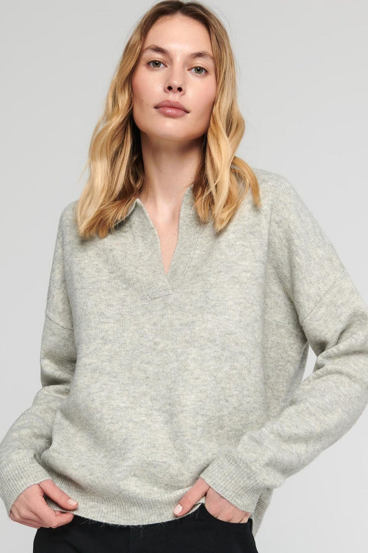 Collared Oversize Jumper