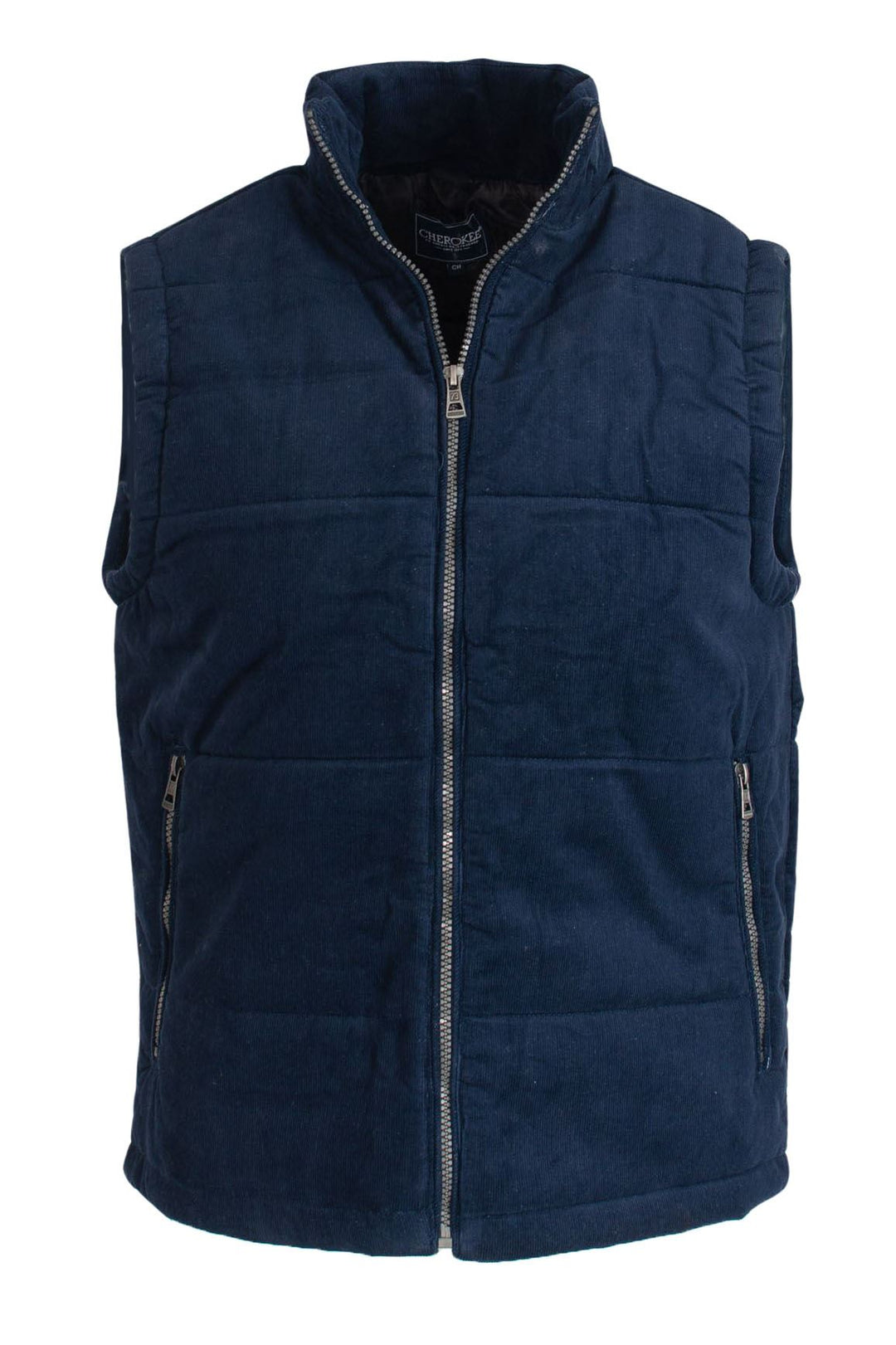 Mens Cord Padded Gilet