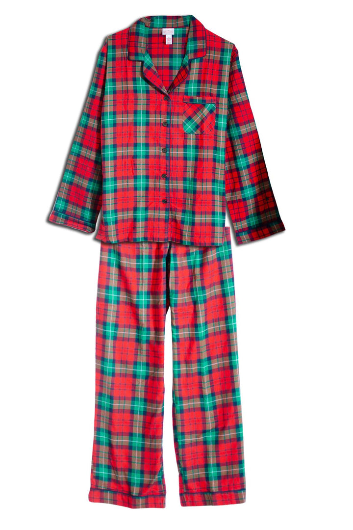 Cotton Tartan Check Pyjama Set