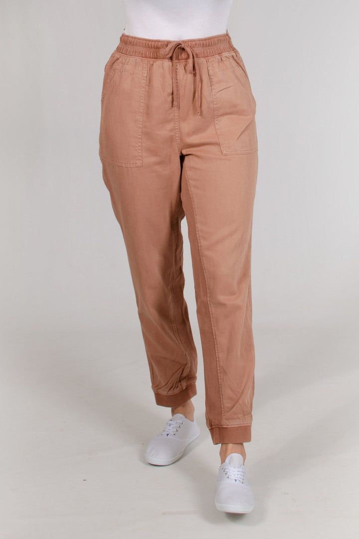 Tencel Ankle Cuff Joggers