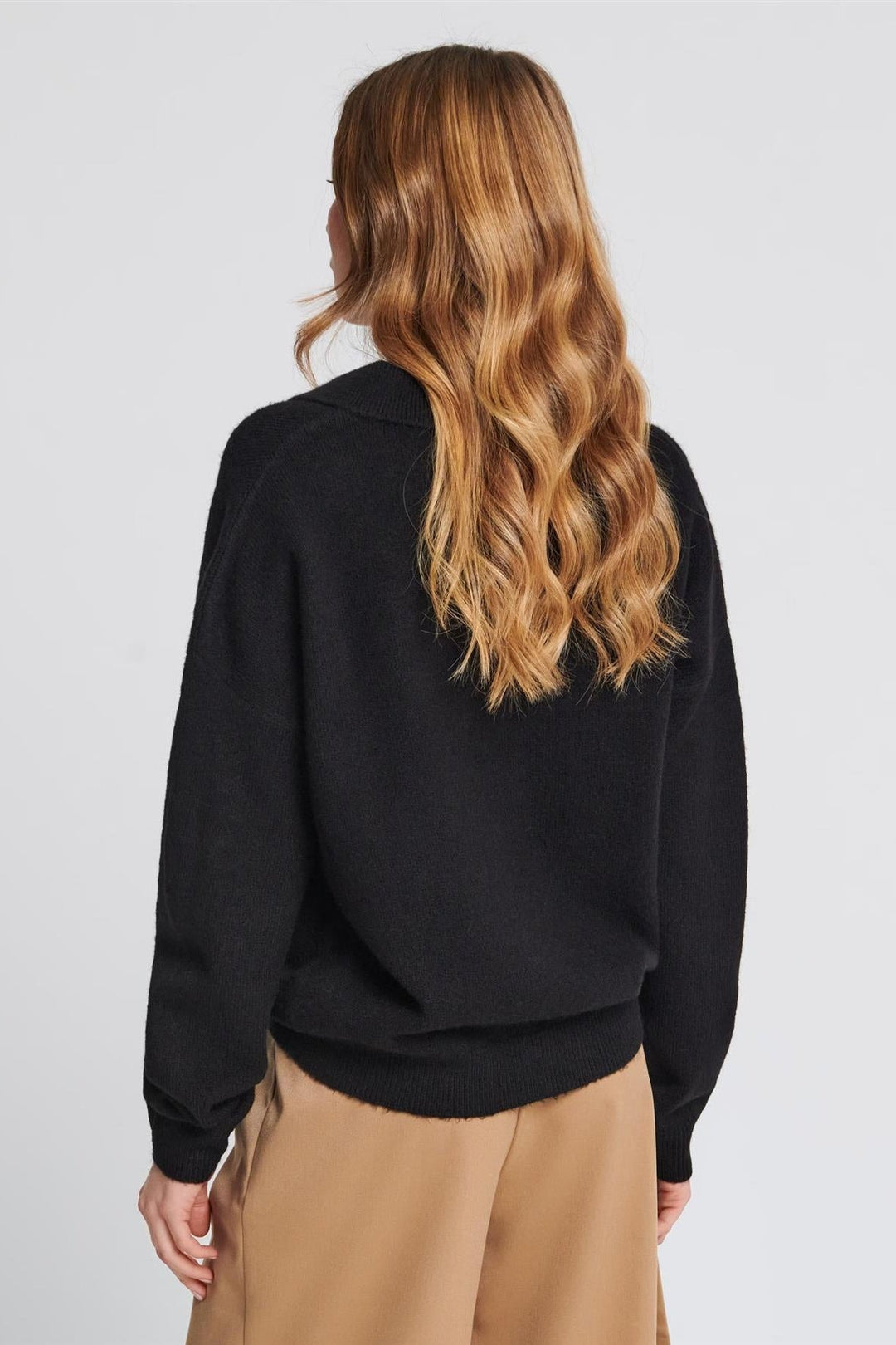 Collared Oversize Jumper