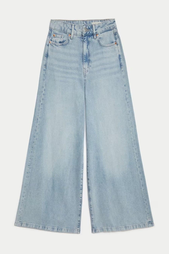 Denim Palazzo Jeans