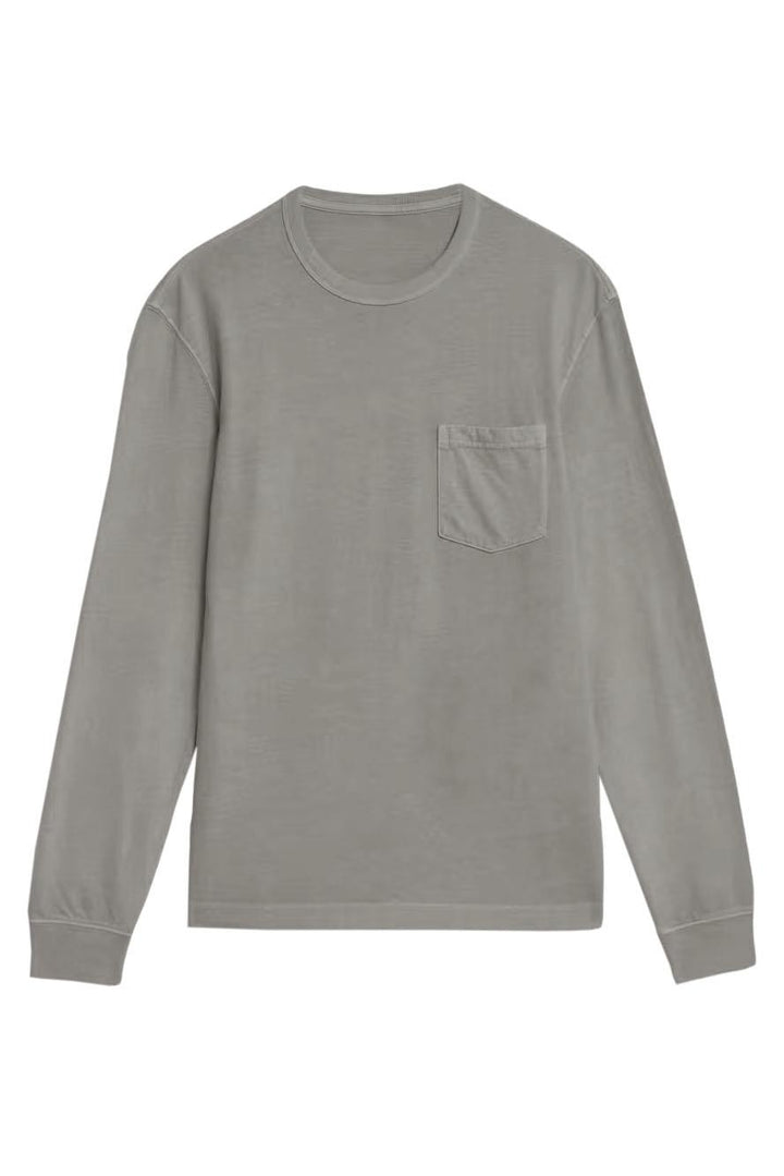 Mens Pocket Long Sleeve T-Shirt