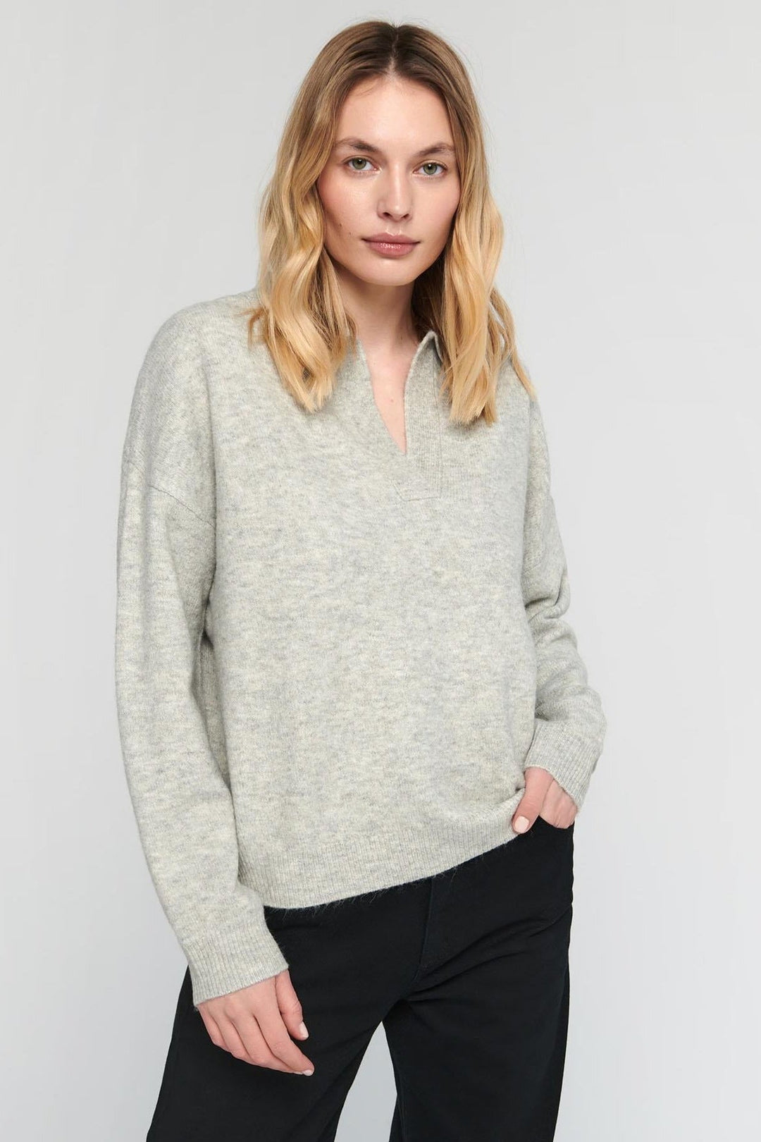 Collared Oversize Jumper