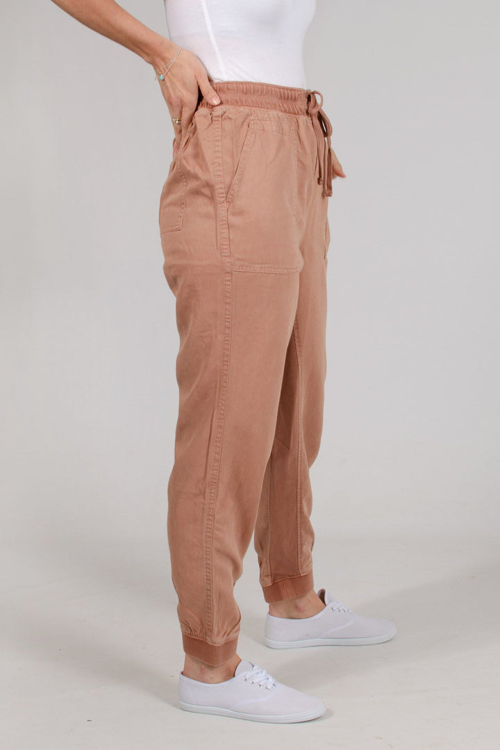 Tencel Ankle Cuff Joggers