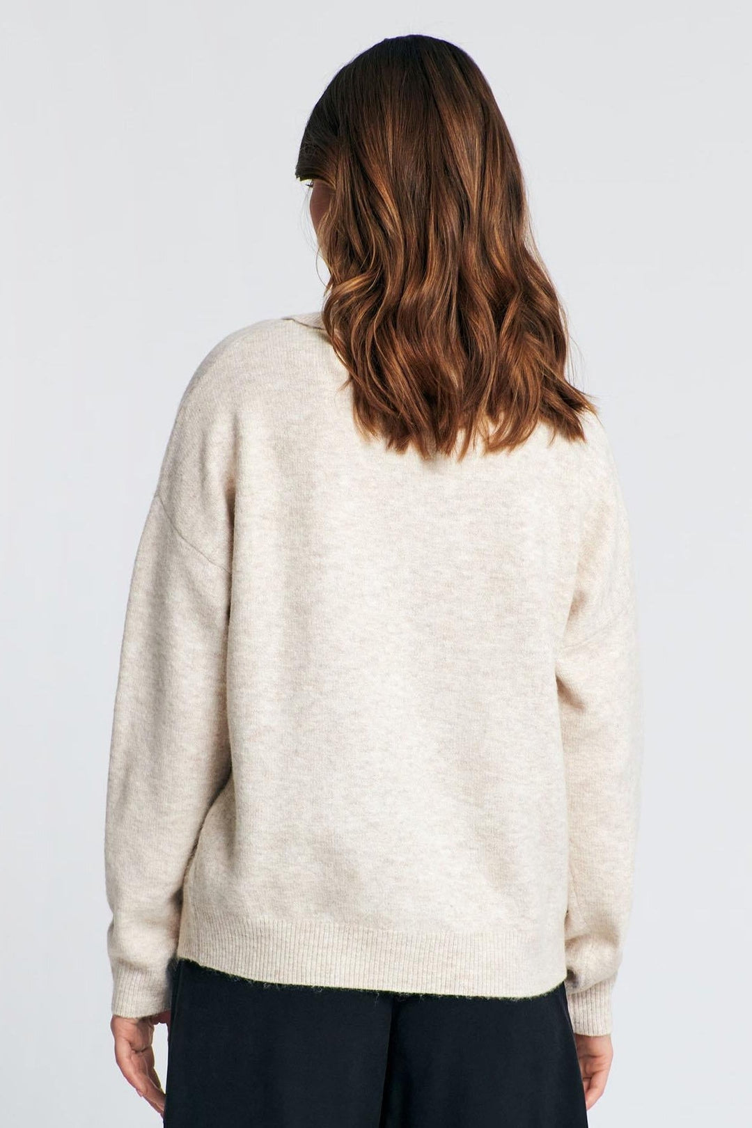 Collared Oversize Jumper