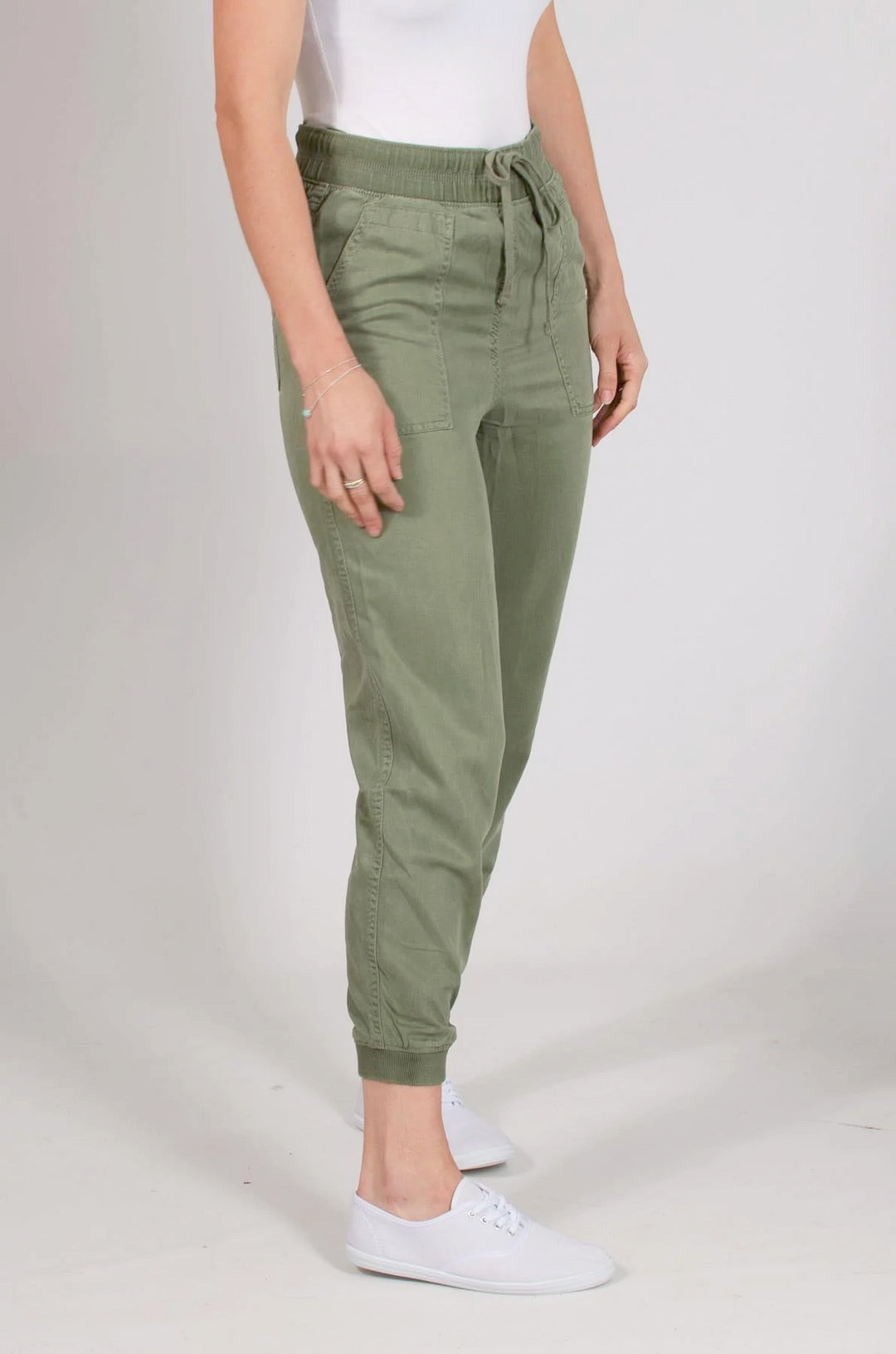 Tencel Ankle Cuff Joggers