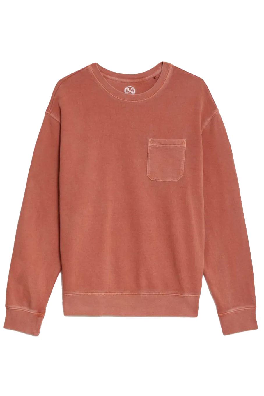 Pure Cotton Pocket Sweatshirt