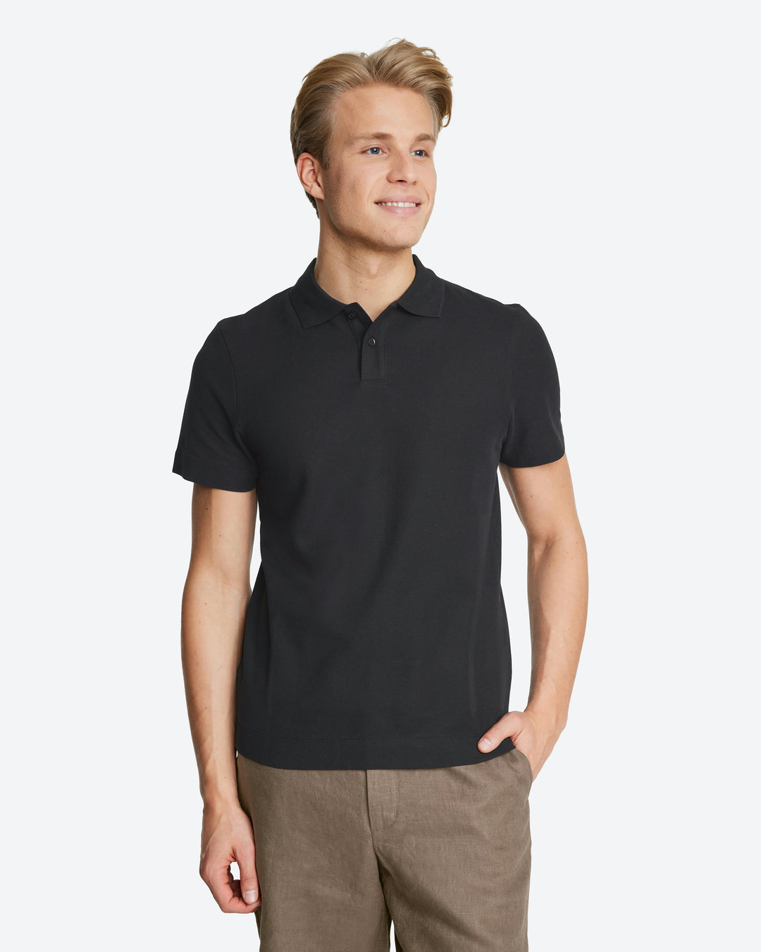 Cotton Pique Polo Shirt