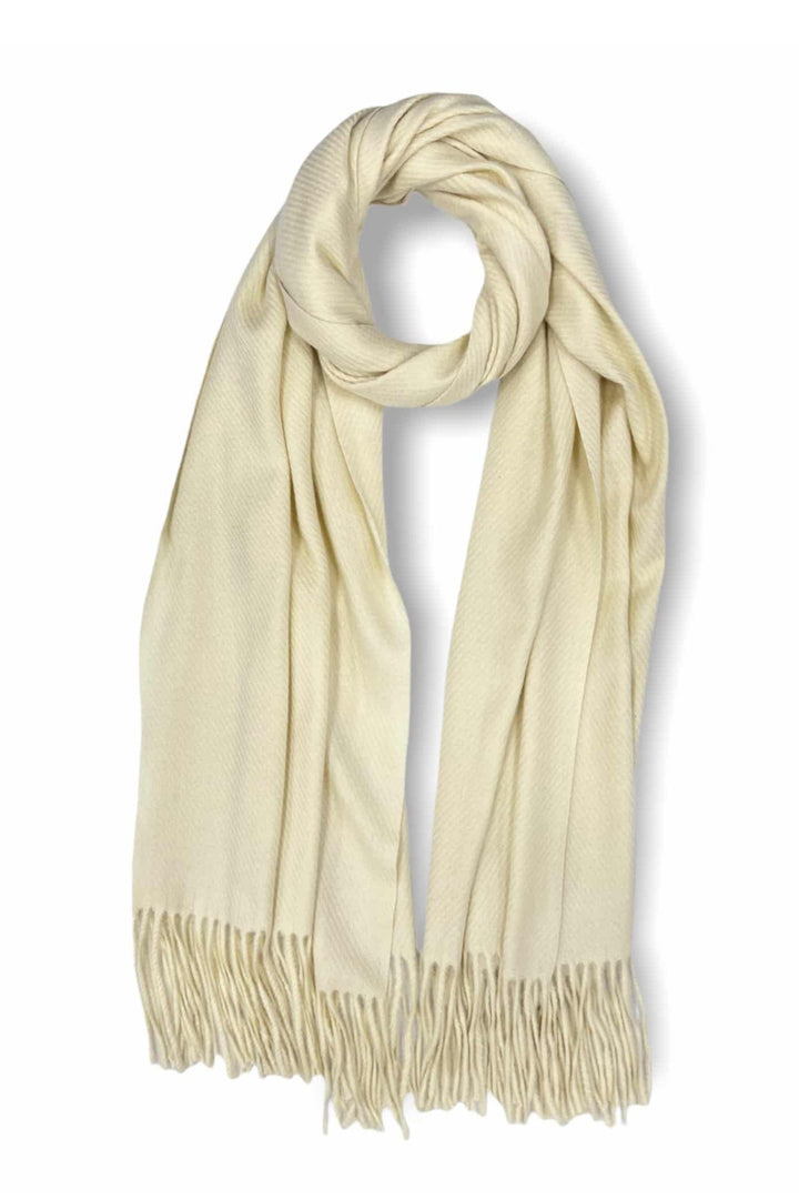 Cashmere Ribbed Scarf