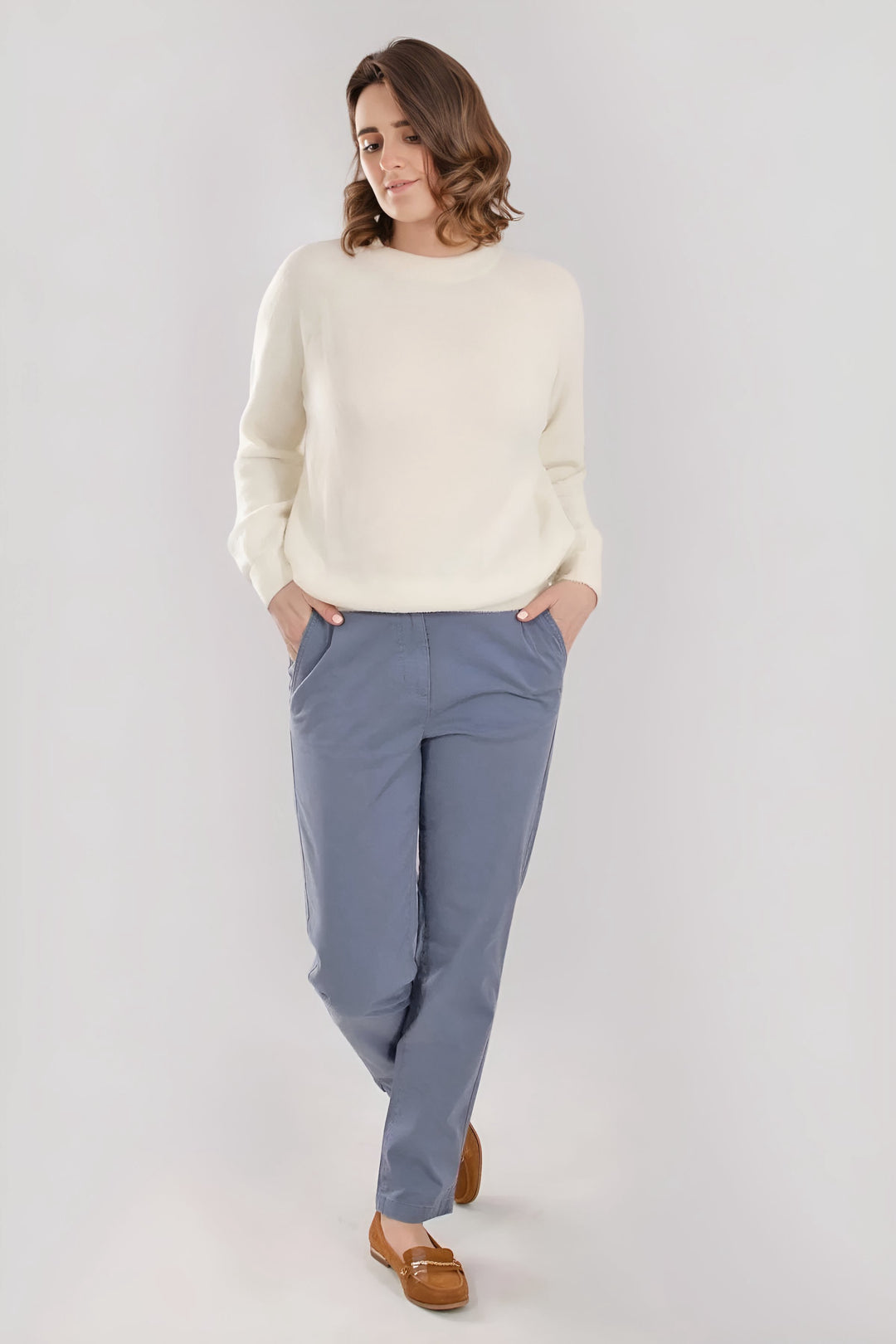 Soft Knit Crew Neck Jumper