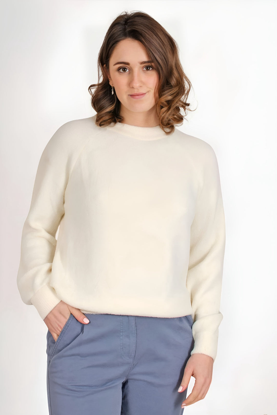 Soft Knit Crew Neck Jumper