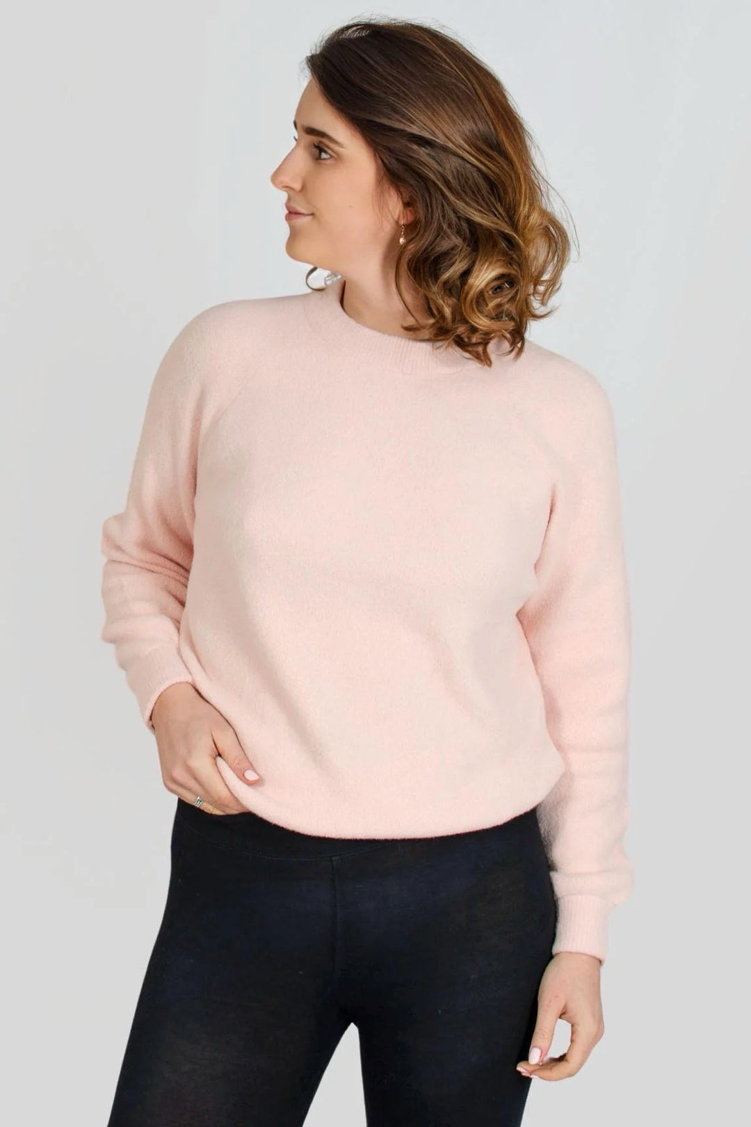 Soft Knit Crew Neck Jumper