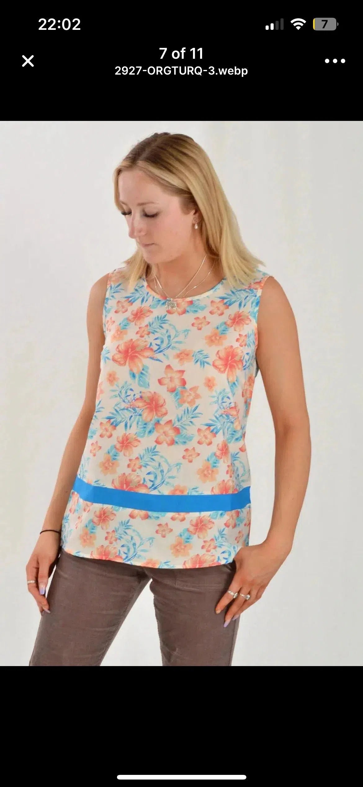 Boxy Silky Sleeveless Top