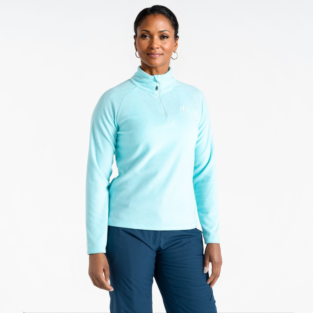 Zip Neck Fleece Top