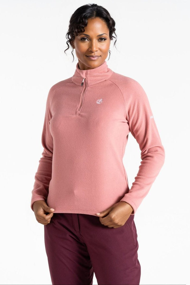 Zip Neck Fleece Top